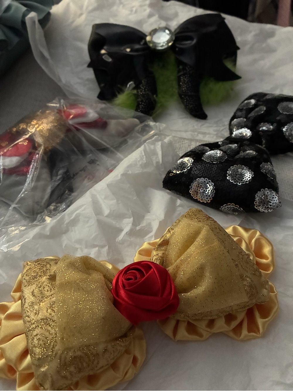 Disney interchangeable hair clips
